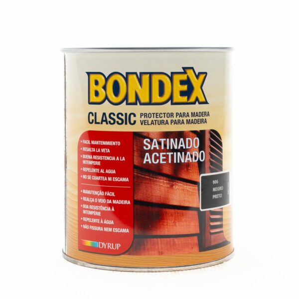 Bondex Black Satin Wood Protection 750ML