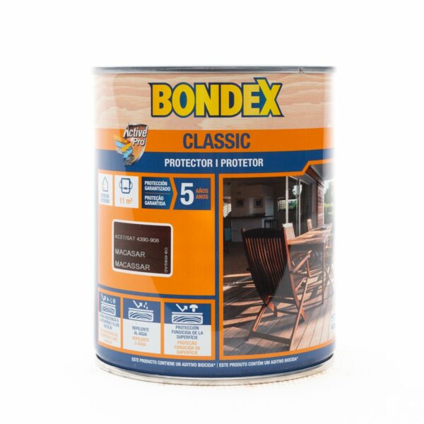 Bondex Macassar Satin Wood Protection 750ML