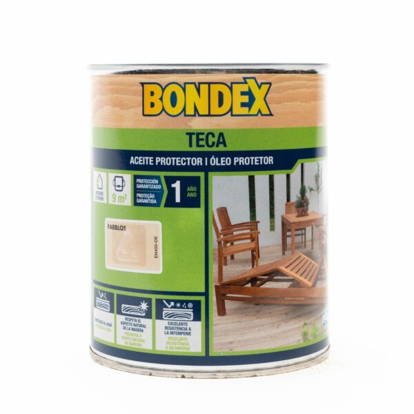 Bondex Teak Satin Wood Protection 750ML