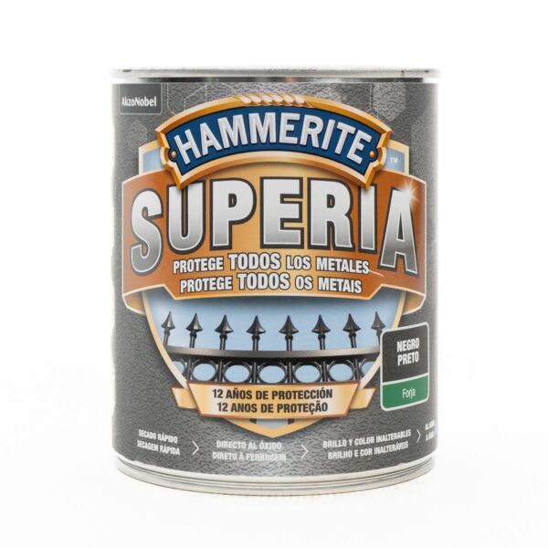 Hammerite Black Forge Enamel 750ML