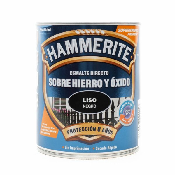 Hammerite Black Smooth Enamel 750ML