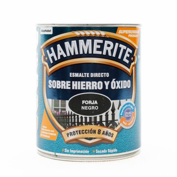 Hammerite Enamel Forge Black 750ML