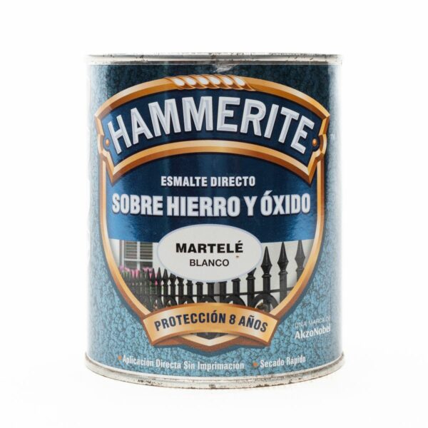 Hammerite Enamel Martele White 750ML
