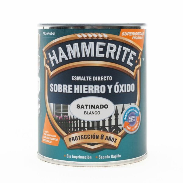 Hammerite Enamel Satin White 750ML