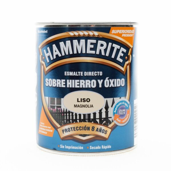 Hammerite Enamel Smooth Magnolia 750ML
