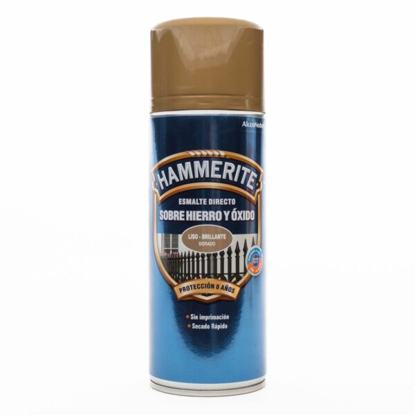 Hammerite Golden Direct Enamel For Iron Spray 400ML