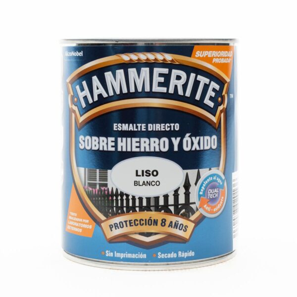 Hammerite White Smooth Enamel 750ML