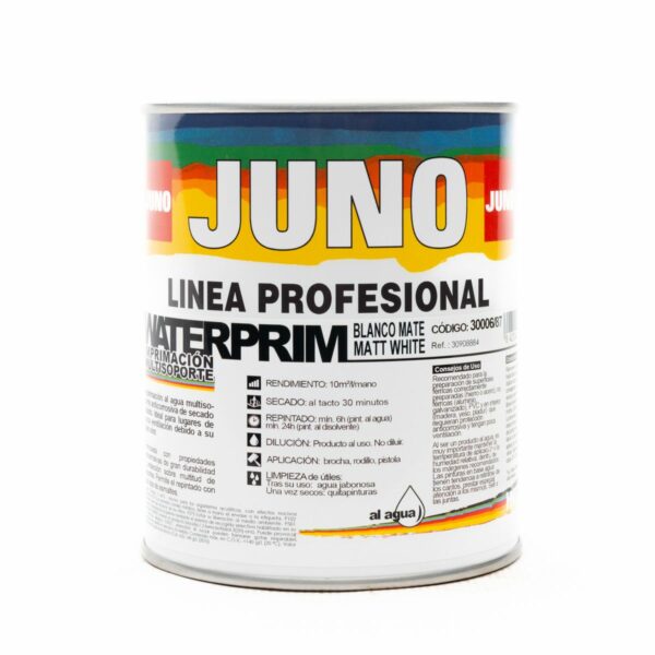 Juno Waterprim Matt White 750ML
