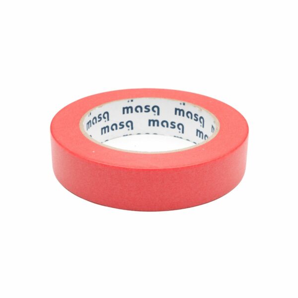 Masq Red Masking Tape 25mm 50m