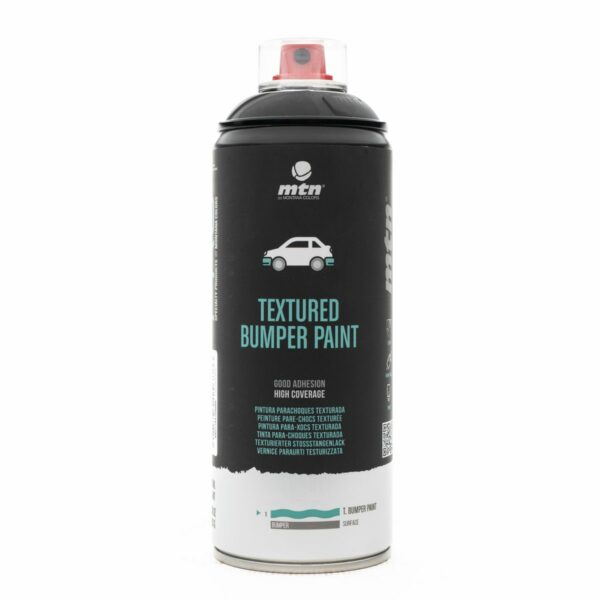 Mtn Black Textured Bumper Paint 400ML