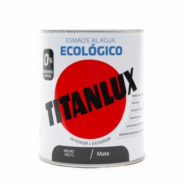 Titanlux Black Matt 750ML