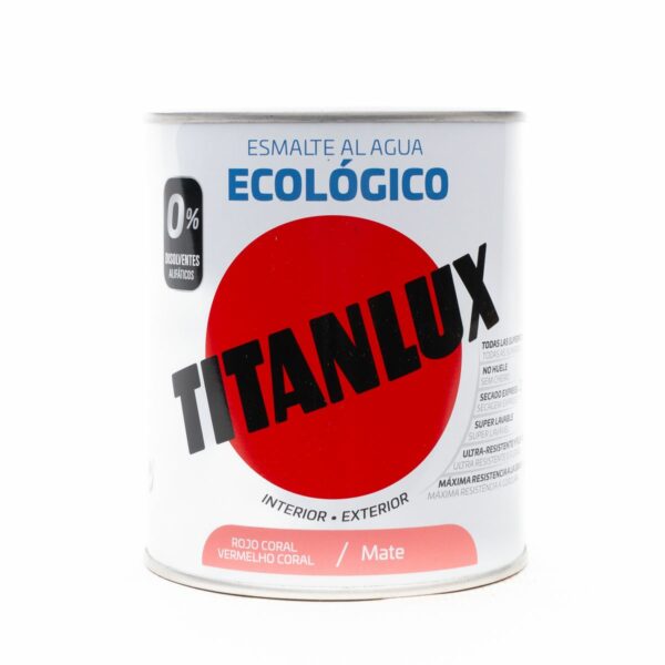 Titanlux Coral Red Matt 750ML
