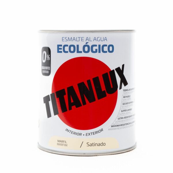 Titanlux Ivory Satin 750ML