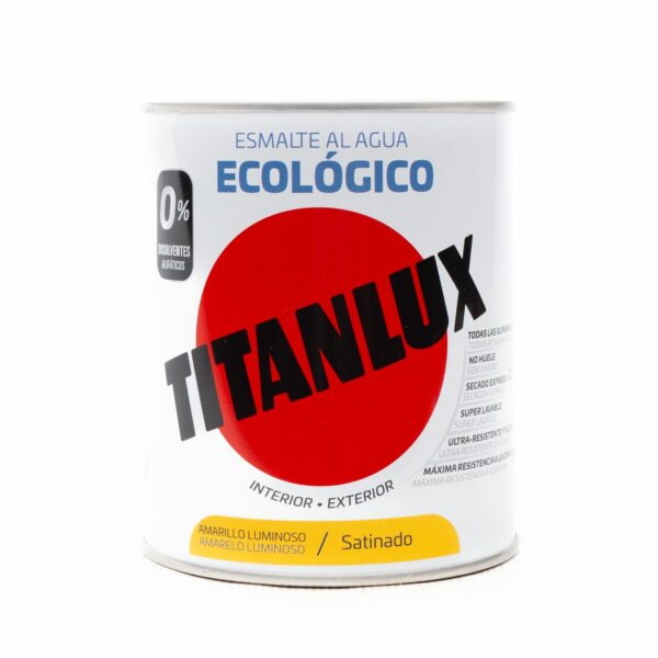 Titanlux Leuchtgelb Satin 750ML