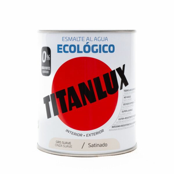 Titanlux Gris Suave Satinado 750ML